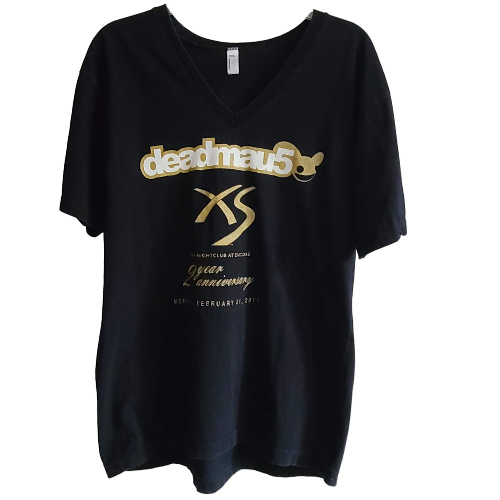DEADMAU5 Graphic Tee The Nightclub at Encore Beach Club Las Vegas Unisex‎ Large